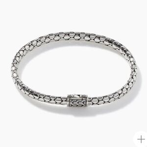 John Hardy 925 Sterling Silver Dot Chain Bracelet
